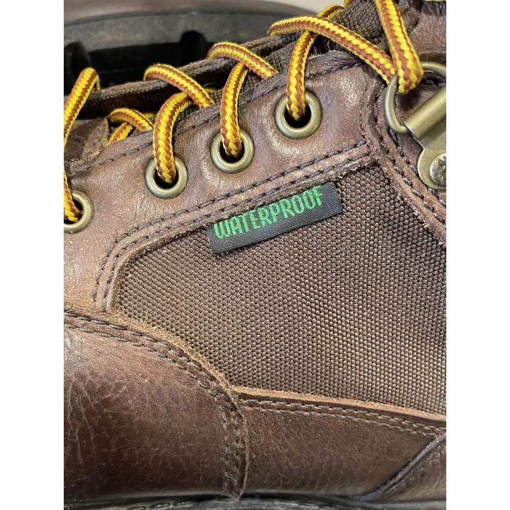 Georgia Boot G107 HOMELAND 8” Men’s Sz 11 Brown Steel-Toe Work Boots Waterproof